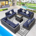 BULEXYARD 11 Piece High Back Outdoor Patio Set by BULEXYARDFURNITURE