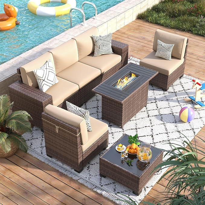 7 Piece Patio Furniture Set - Image 2