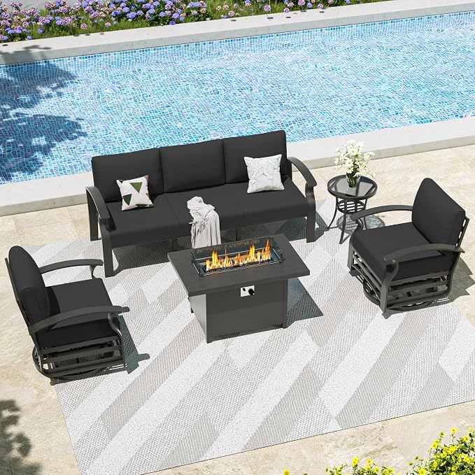 Kullavik Aluminum Patio Furniture Set by KULLAVIK