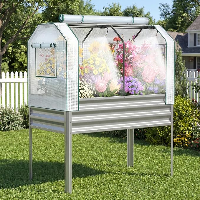 Galvanized Raised Garden Bed by Lineware