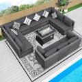 BULEXYARD 13 Piece High Back Outdoor Furniture Sets by BULEXYARDFURNITURE