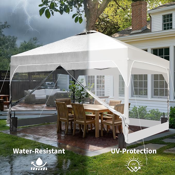 GDY 8x8FT Outdoor Pop Up Canopy Tent - Image 7