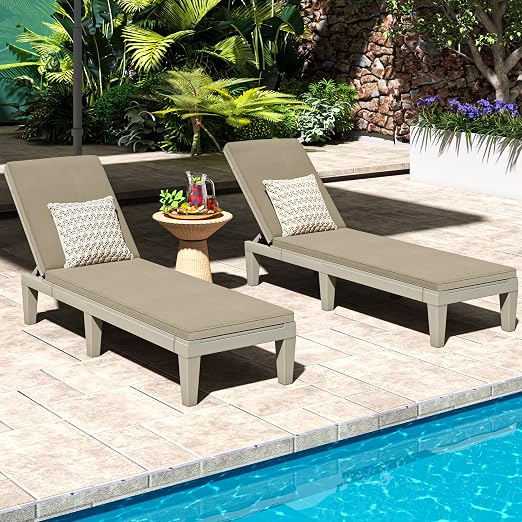DWVO Outdoor Chaise Lounge - Image 2