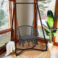 SUNCREAT Hammock Chair with Stand Included, Heavy Duty Hanging Chair with Stand by SUNCREAT