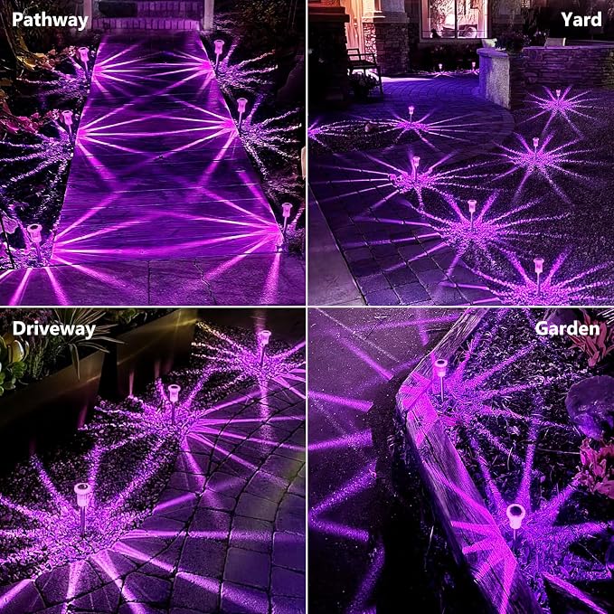 Halloween Solar Lights Outdoor 15 Pack Solar Pathway Lights Outdoor Halloween - Image 4