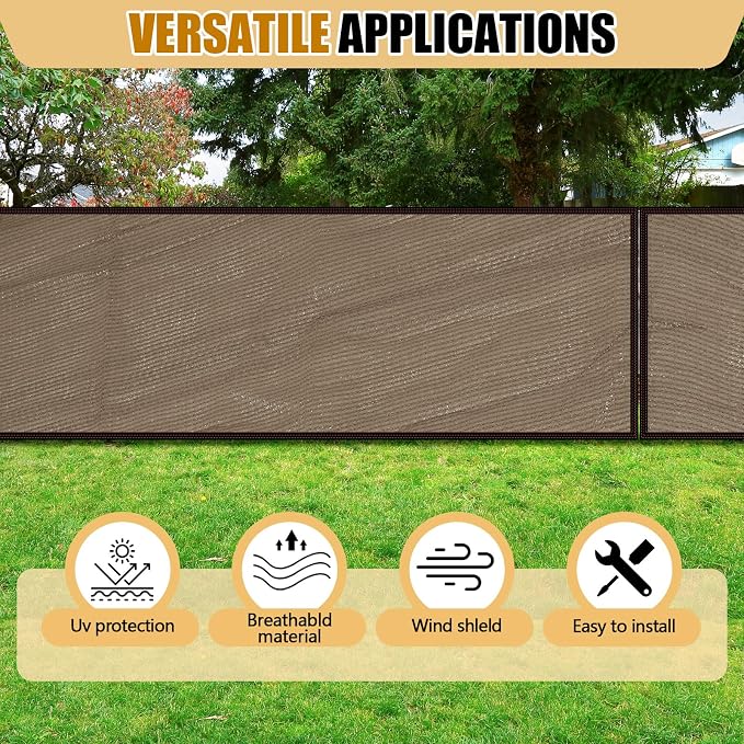 95% Pergola Shade Cover with Grommets - Image 4