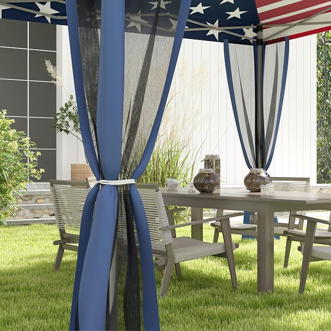 Outsunny 10' x 10' Pop Up Canopy Tent - Image 9