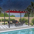 PURPLE LEAF 10' X 12' Outdoor Pergola by PURPLELEAF