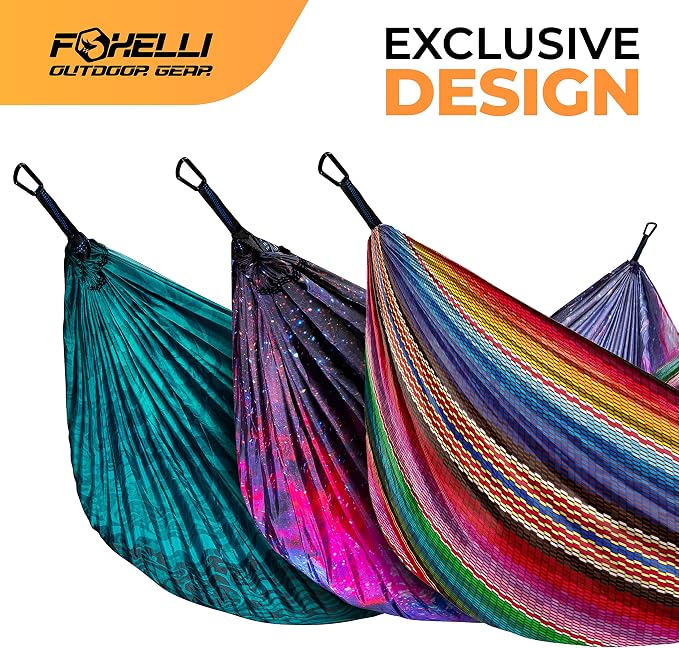 Foxelli Camping Hammock – Ultralight Hammock - Image 6