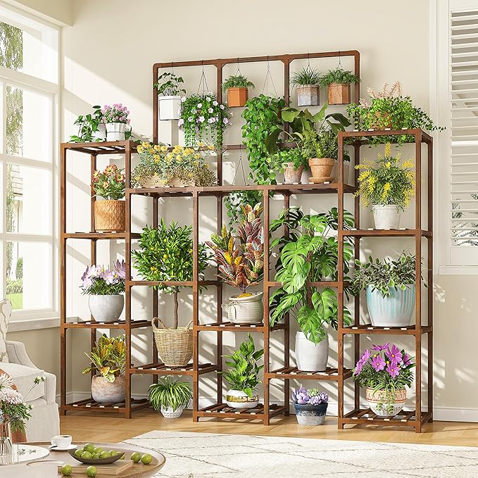 EnHomee 63''H Plant Stand Indoor Tall Plant Stands Outdoor by EnHomee