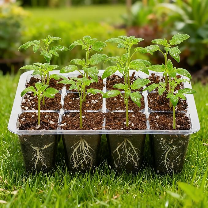 Bonviee 12 Packs Seed Starter Tray - Image 8