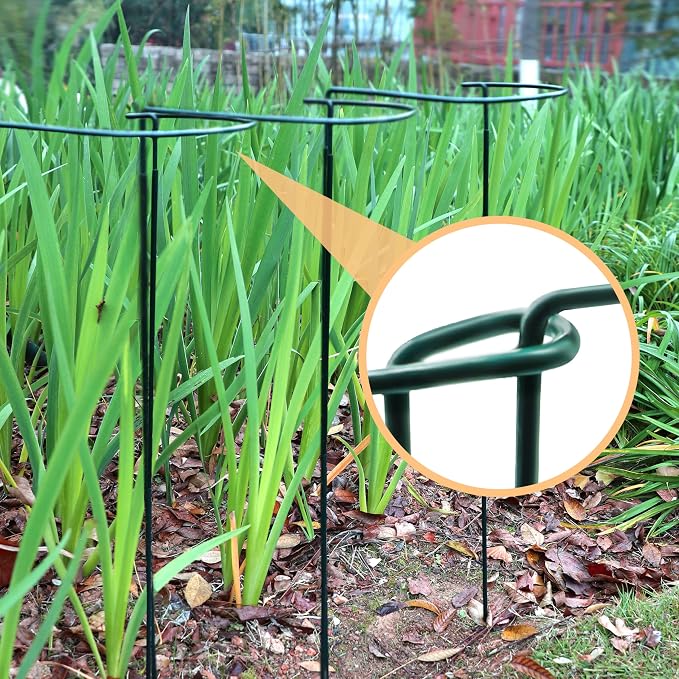 TCBWFY Plant Support Stakes for Large Heavy Plants, Interlock Garden Supports - Image 7