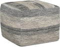 SIMPLIHOME Clay Square Pouf by SimpliHome