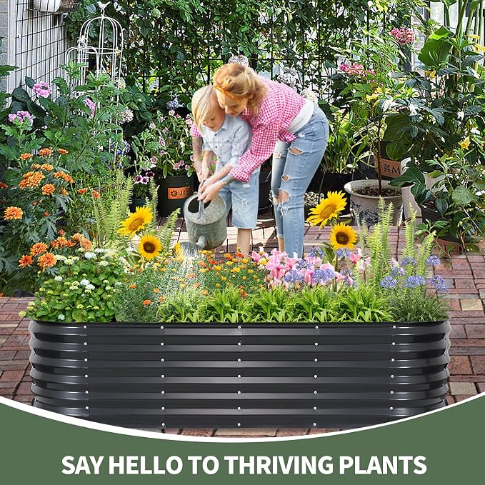 1MORE Raised Garden Bed- Planter Garden Boxes Outdoor, Raised Beds - Image 7