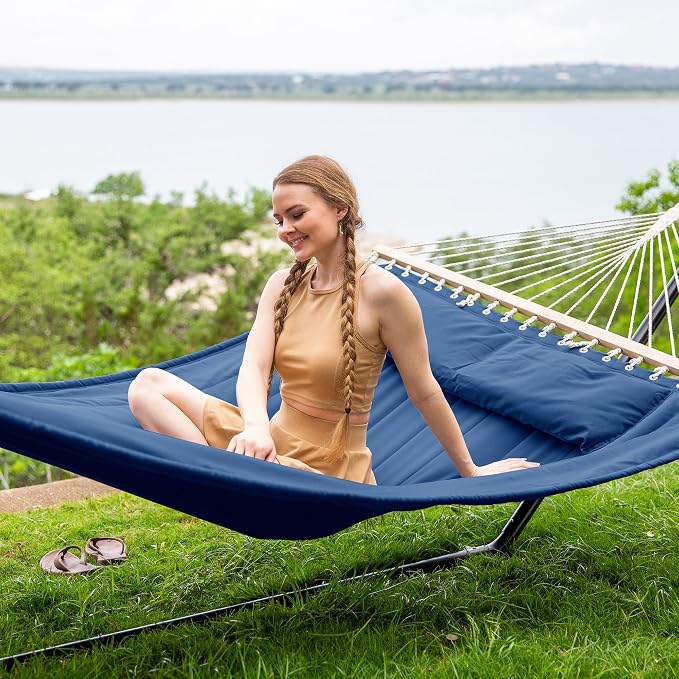 SUNCREAT 2 Person Free Standing Hammock - Image 2