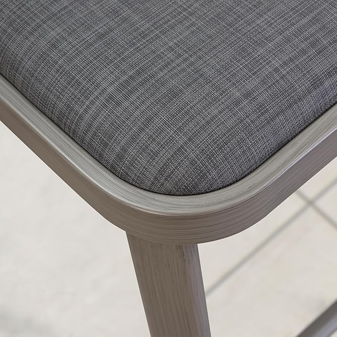 PURPLE LEAF Bar Stool Set of 4 Outdoor Barstool - Image 5