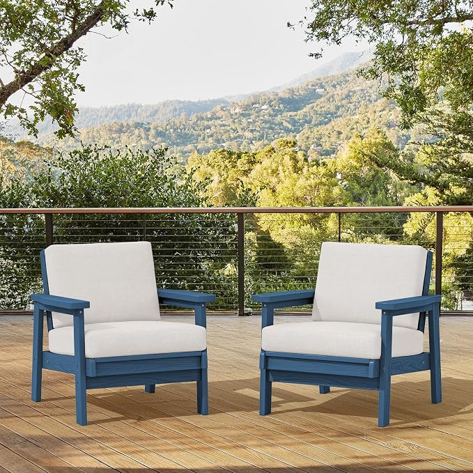 SERWALL HDPE Outdoor Couch Set of 2 - Image 8