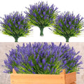 ZINHO 36 Bundles Artificial Flowers Outdoor, Faux Lavender Flowers by ZINHO