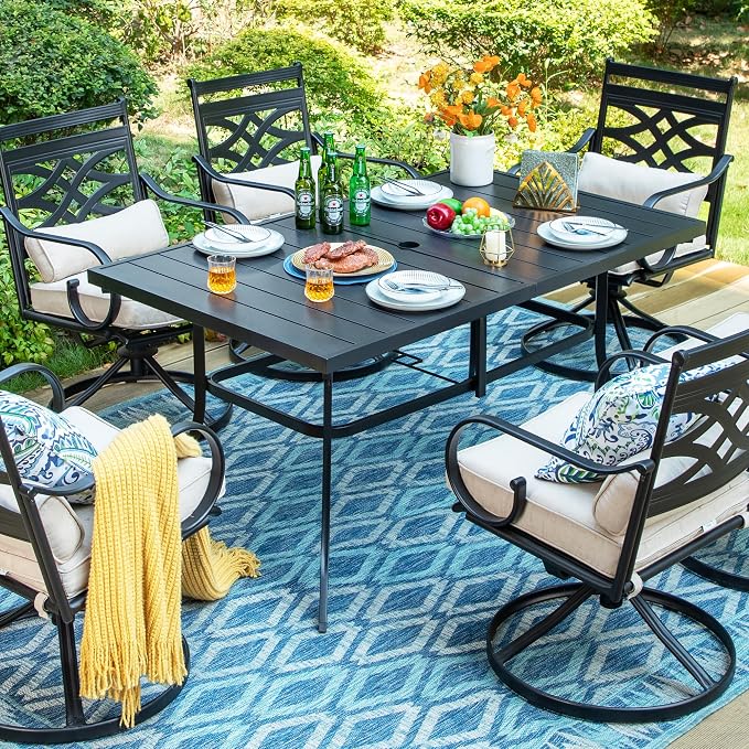 Sophia & William Outdoor Patio Table - Image 2