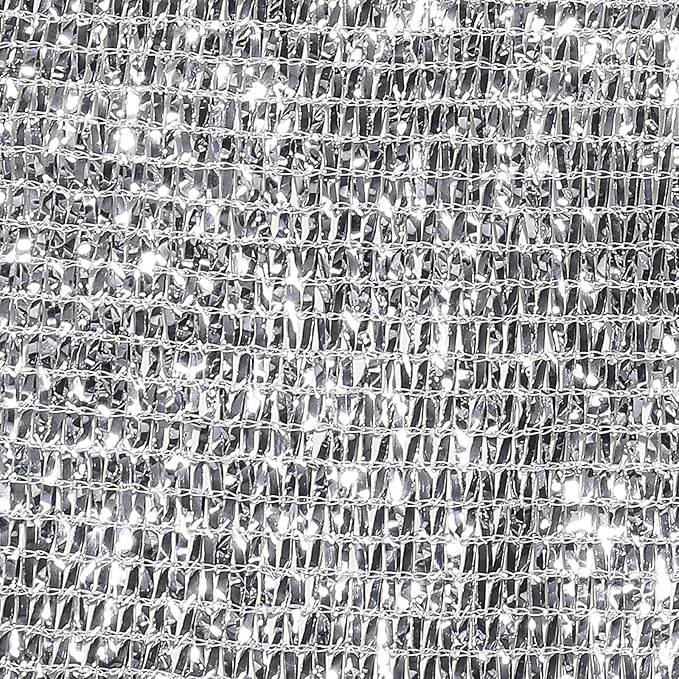 90% Sun Block Aluminum Foil Shade Cloth, - Image 2