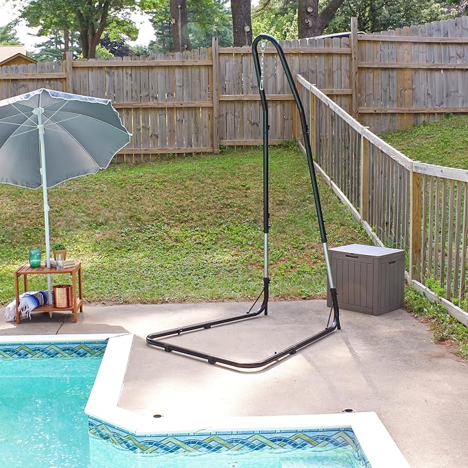 Sunnydaze Adjustable Hammock Chair Stand Only - Image 4