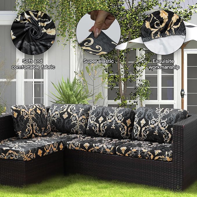 Outdoor Cushion Covers Set, Replacement - Image 3