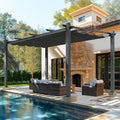 VEIKOU 12’x16’ Pergola, Outdoor Pergola by WITHVEIKOUWITHLEISURELIFE