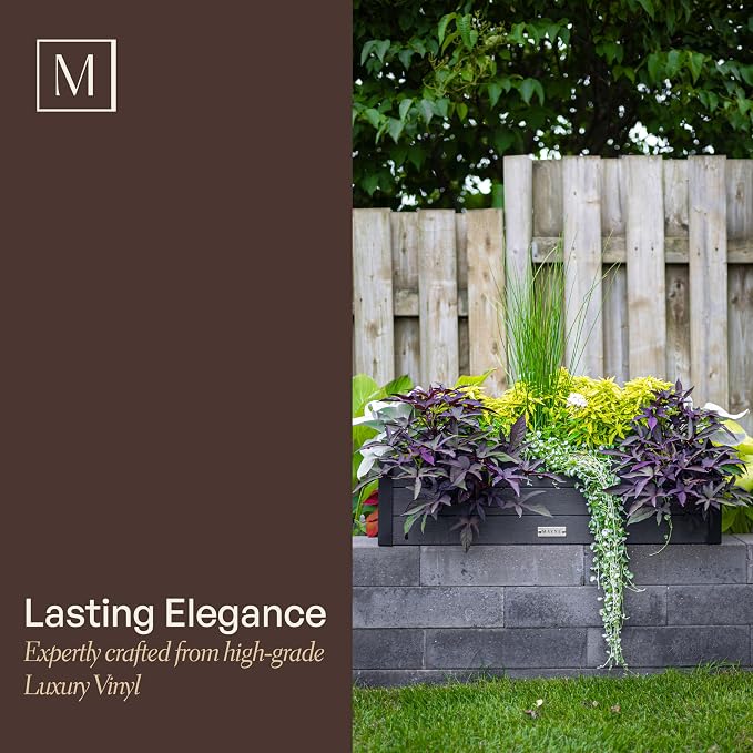 Mayne Vista 4ft Modern Window Box Planter - Image 4
