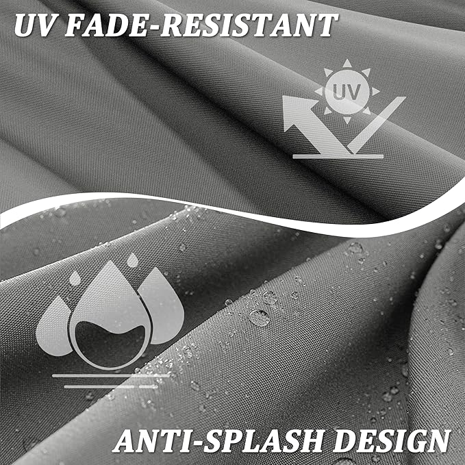 Premium Outdoor Bench Cushions for Patio Furniture 3.5inches Memory Foam Bench - Image 4