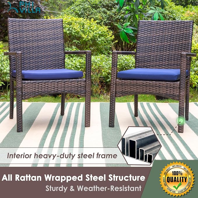 PHI VILLA 9-Piece Outdoor Dining Set - Image 6