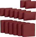 14 Pcs Outdoor Cushion Covers Patio Cushion Slipcovers Replacement Splash Proof by Pakunoda