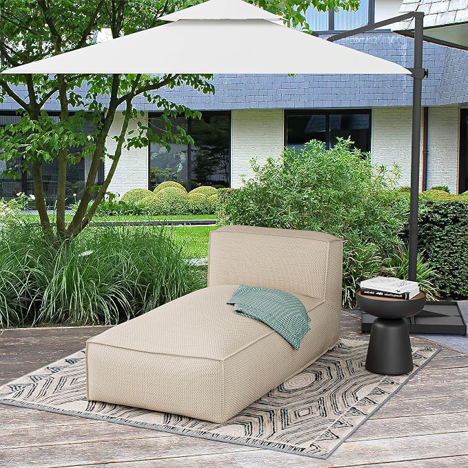 Outdoor Bean Bed Chair Sun Lounger, Outdoor Couch Sofa - Image 4