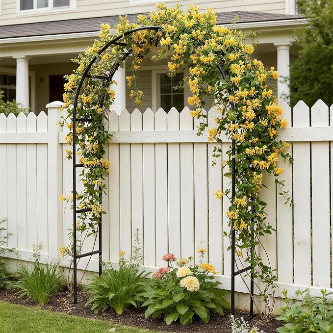 Thickened Rustproof Garden Arch Metal Trellis - Image 2