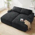 YITAHOME 80" Oversized Double Chaise Lounge, Upholstered Cloud Sofa by YITAHOME