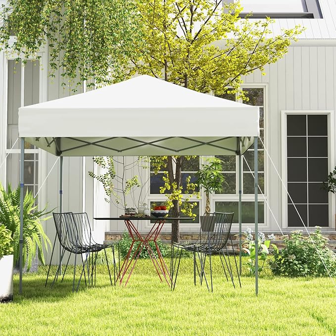 Tangkula 6.6x6.6 Ft Pop Up Canopy, 1 Person Instant Setup Canopy Tent - Image 9