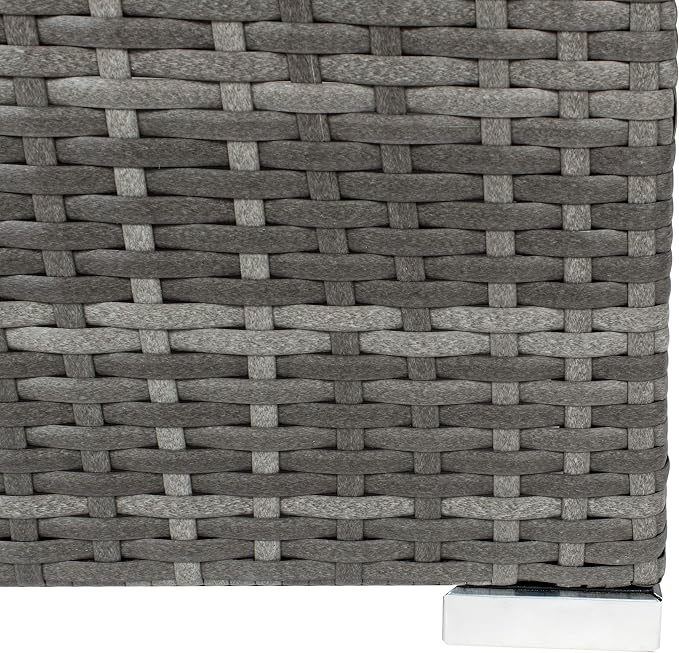 SAFAVIEH PAT7510B-2BX Collection Sectional Diona Grey Outdoor Living Patio Set - Image 10