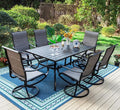 PHI VILLA 7 Piece Patio Dining Set by PHIVILLAThepioneerofcomfortablehouseholdsupplies