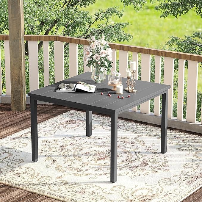 VICLLAX Outdoor Dining Set for 4, 5 Pieces Patio Dining Furniture Set - Image 6