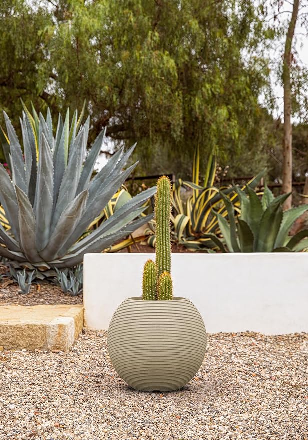 Veradek Strata Series Sphere Round Planter - Image 7