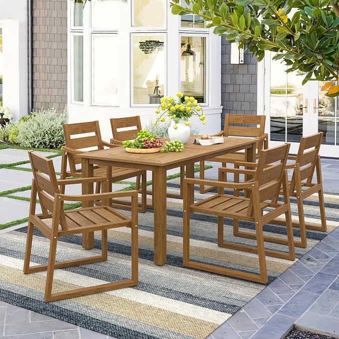 Patio Table and Chairs Set, HDPS 5-Piece Outdoor Dining Set, Patio Furniture - Image 5