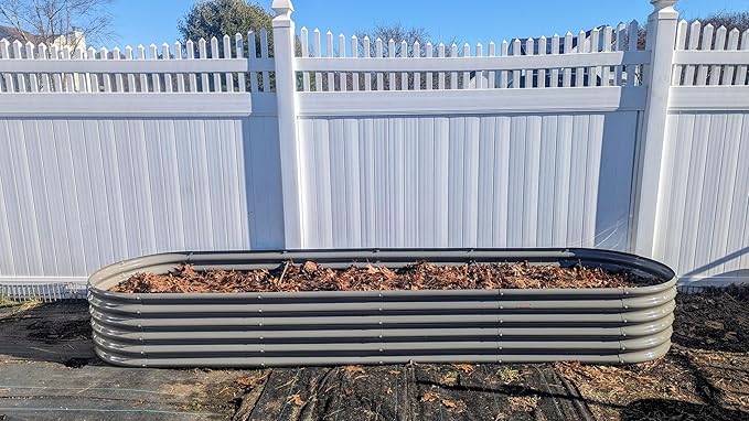 A ANLEOLIFE 3-Pack 12X3X1.5ft & 81x81x18 in Deep Root Galvanized Raised Garden - Image 5