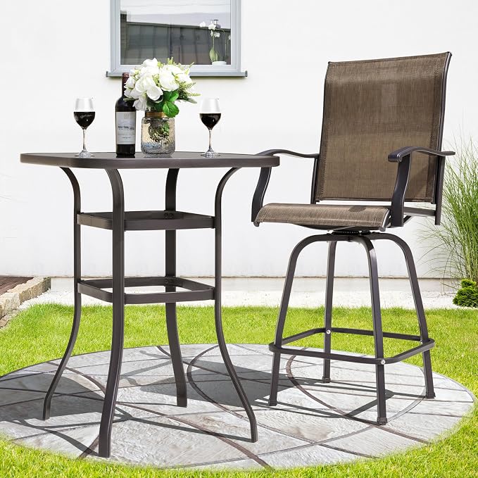 NUU GARDEN 5 Piece Patio Bar Set - Image 3