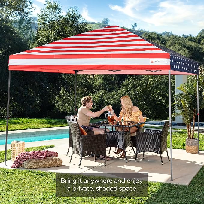 Best Choice Products 10x10ft Pop Up Canopy Tent, Outdoor Shade, 1 Person 1 - Image 7