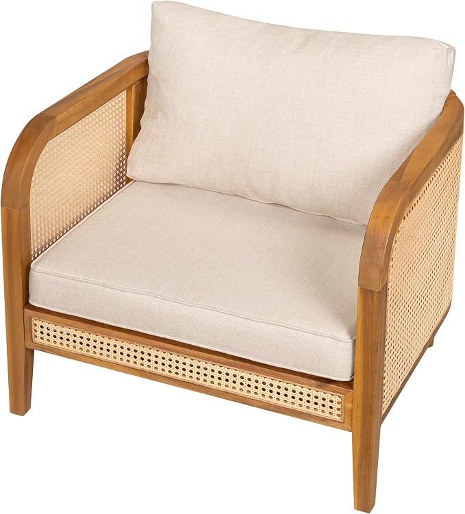 Christopher Knight Home Tilden Bohemian Acacia Wood Lounge Chair Outdoor Set of - Image 10