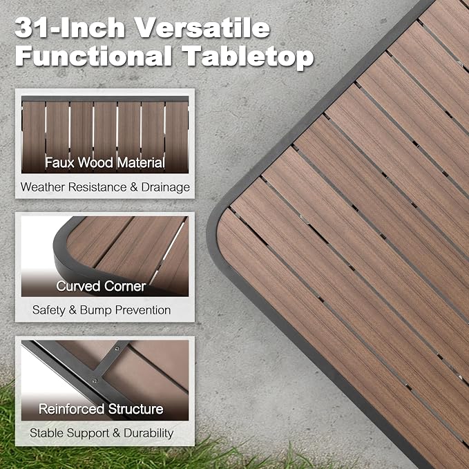 NUU GARDEN 5-Piece Outdoor Bar Set - Image 7