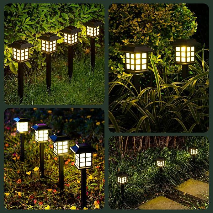 SOLPEX 16 Pack Solar Outdoor Lights, Path Lights, Walkway Lights Outdoor - Image 7