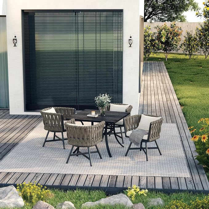 Grand patio 5-Piece Outdoor Dining Set - Image 3