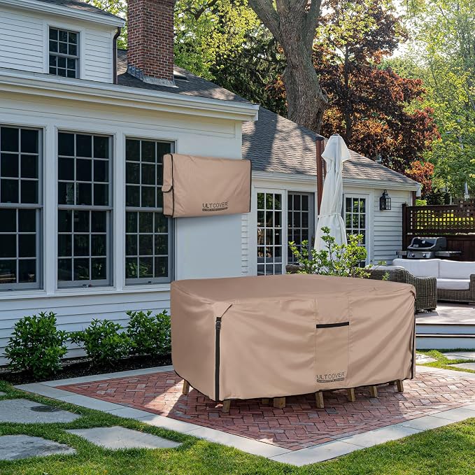 ULTCOVER Square Patio Heavy Duty Table Cover - Image 6