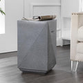 JONATHAN Y TBL1104B Adrian 20.75" Contemporary Minimalist Square Indoor/Outdoor by JONATHANY