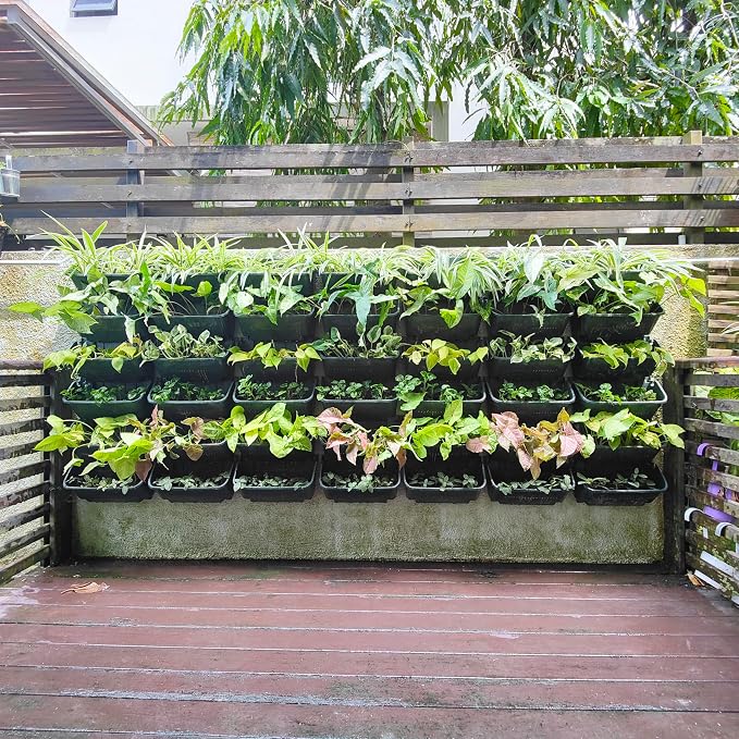 Maxona Black Color Vertical Garden Planter - Image 8